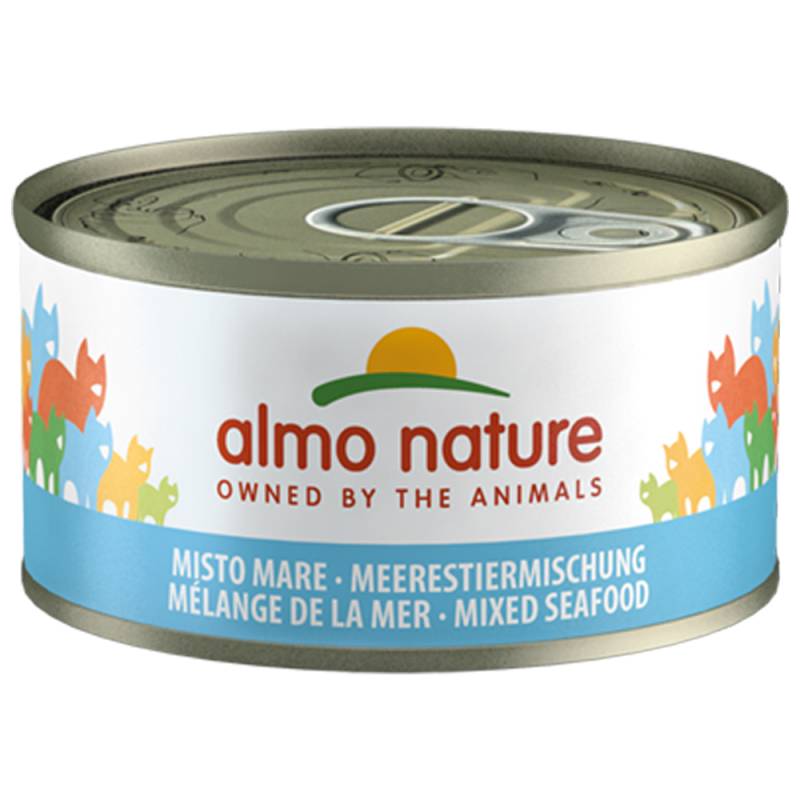 Almo Nature 6 x 70 g - Meerestiermischung in Gelee von Almo Nature 70g