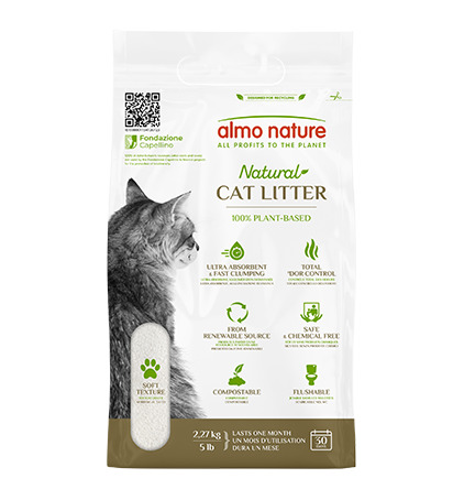 2 x Almo Nature Natural Soft zum Sonderpreis! - 2 x 2,27 kg von Almo Nature Litter