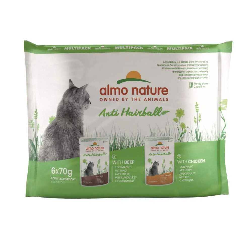 Almo Nature Anti Hairball - Frischebeutel - Huhn und Rind von Almo Nature