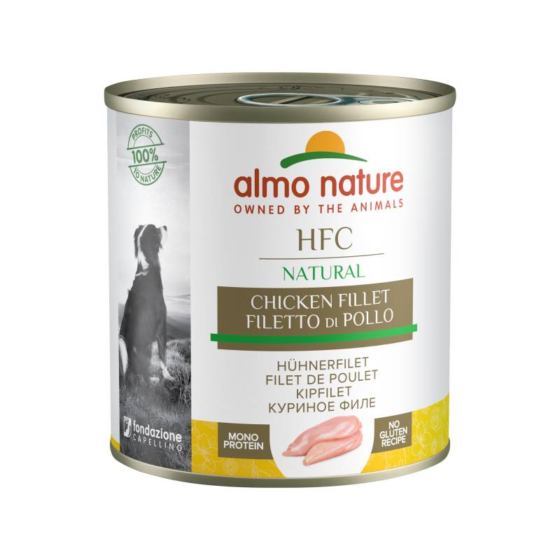 Almo Nature Classic Adult Hundefutter - Dosen - Hühnerbrust - 12 x 280 g von Almo Nature