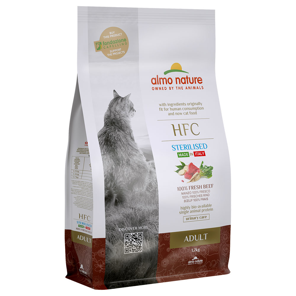 Almo Nature HFC Adult Sterilized Rind - Sparpaket: 2 x 1,2 kg Almo Nature HFC Adult Sterilized Rind - Sparpaket: 2 x 1,2 kg von Almo Nature HFC