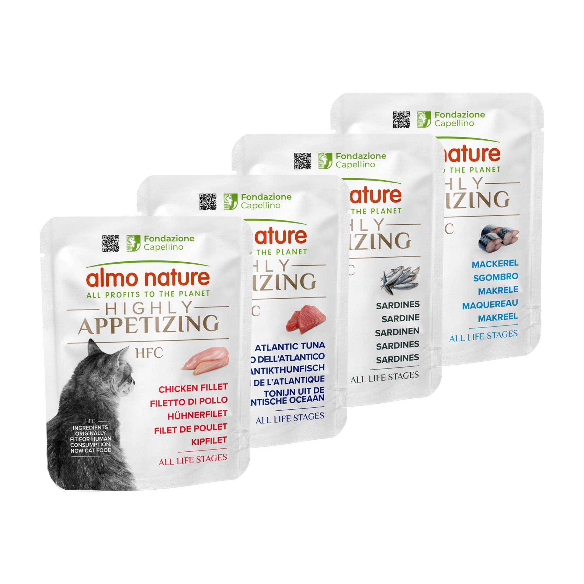 Almo Nature HFC Highly Appetizing Nassfutter Katze - Atlantischer Thunfisch von Almo Nature