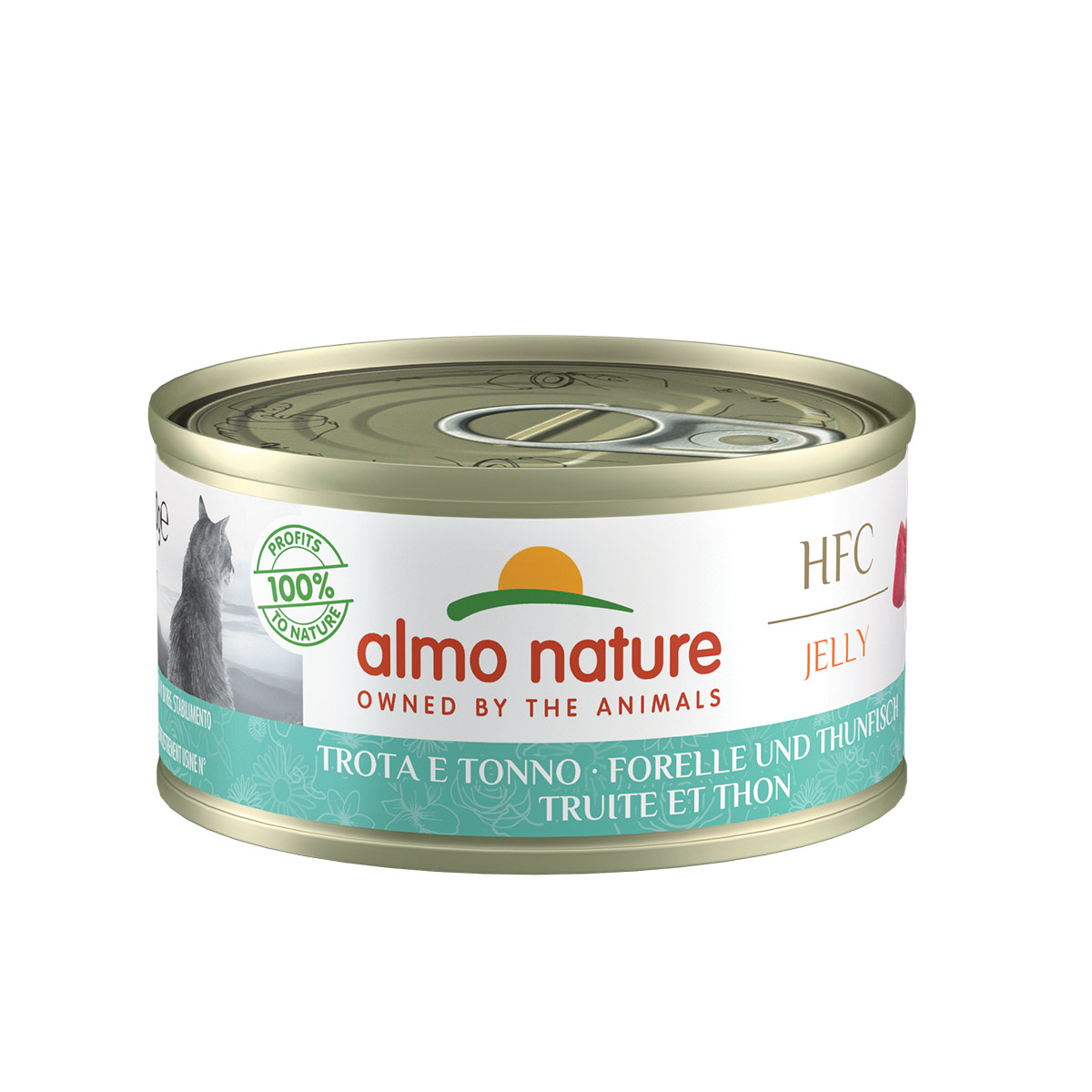 Almo Nature HFC Jelly Forelle und Thunfisch 6x70g von Almo Nature