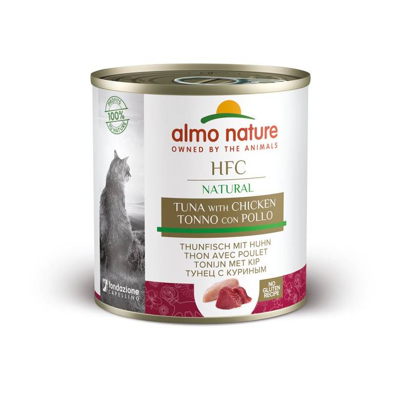 Almo Nature HFC Natural Cat Thunfisch und Huhn 12x280g von Almo Nature