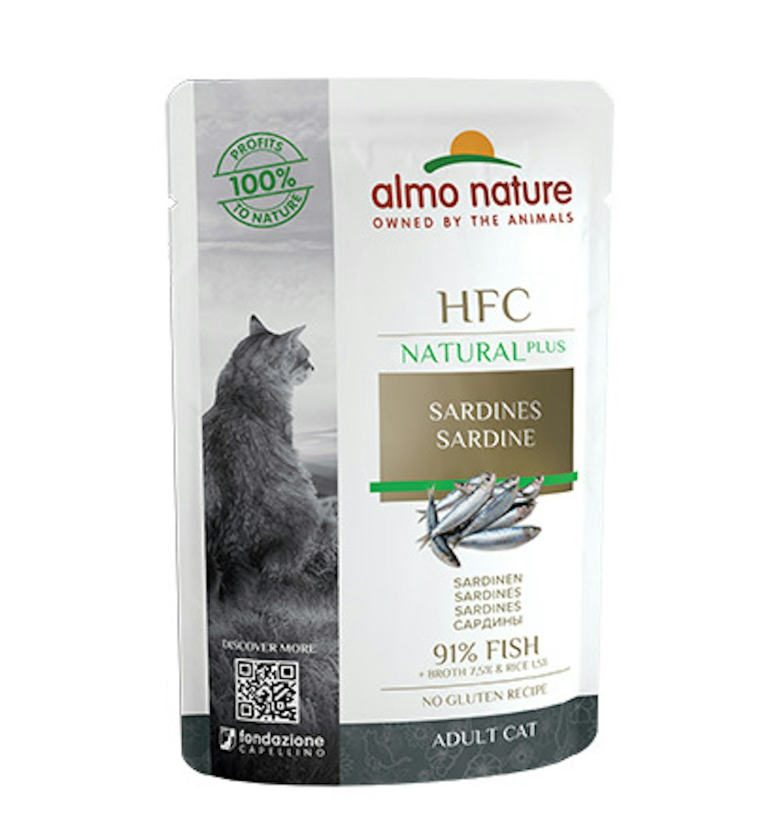 Almo Nature HFC Natural Plus 55g Beutel Katzennassfutter von Almo Nature