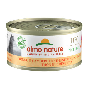 Almo Nature HFC Natural Thunfisch und Garnelen (70 g) 12 x 70 g von Almo Nature