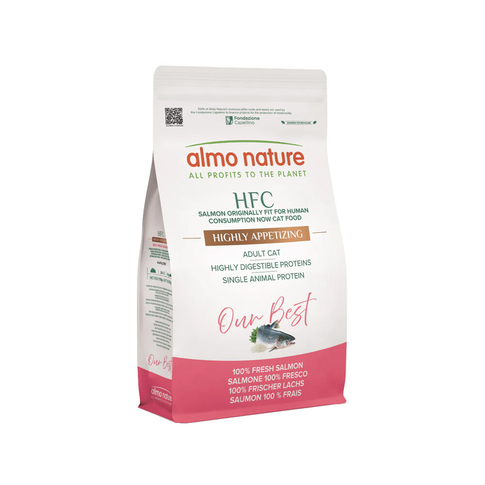 Almo Nature HFC Our Best Katze - Adult Highly Appetizing - Lachs - 1,2 kg von Almo Nature