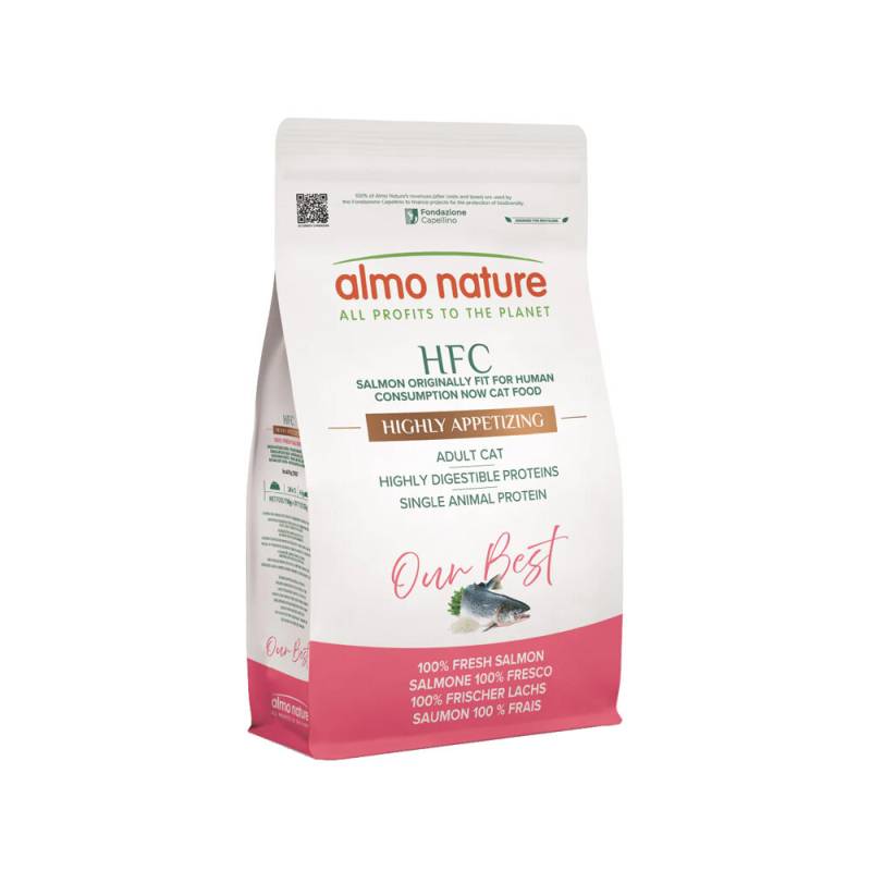 Almo Nature HFC Our Best Katze - Adult Highly Appetizing - Lachs - 1,2 kg von Almo Nature