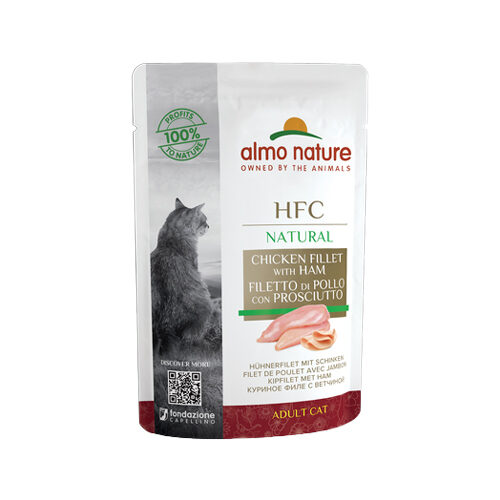 Almo Nature HFC Raw Pack Hundefutter - Frischebeutel - Huhn & Schinken - 24 x 55 g Almo Nature HFC Raw Pack Hundefutter - Frischebeutel - Huhn & Schinken - 24 x 55 g von Almo Nature