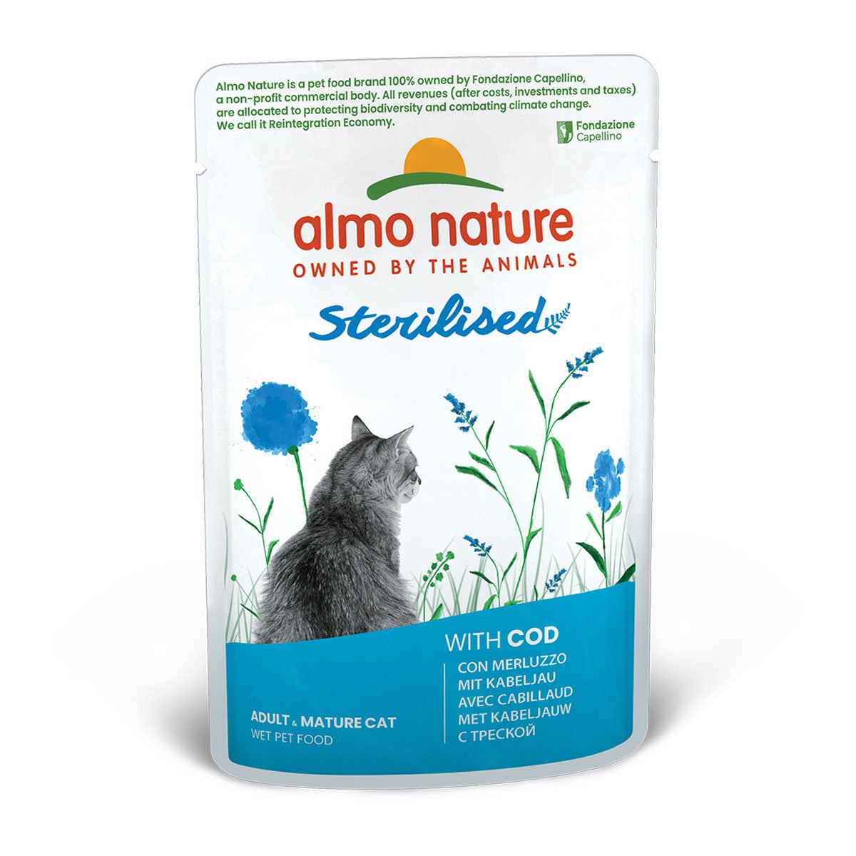 Almo Nature Holistic Sterilised mit Kabeljau 30x70g von Almo Nature