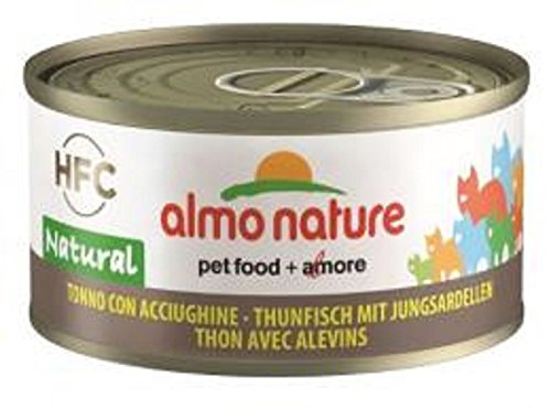 Almo Nature Thunfisch & Jungsardinen 70g Katzenfutter, 24er Pack von almo nature
