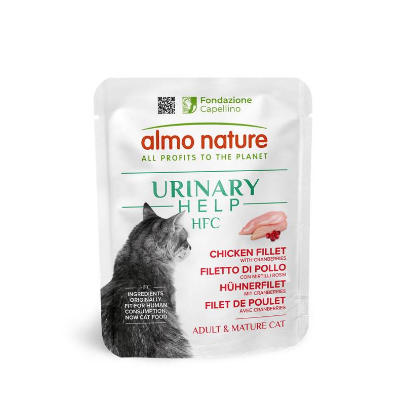 Almo Nature Urinary Help Hühnerfilet mit Cranberries 24x50 g von Almo Nature