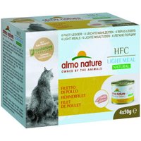 Almo nature HFC Natural Light Meal 4x50 g Huhn von Almo Nature