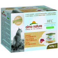 Almo nature HFC Natural Light Meal 4x50 g Thunfisch und Garnelen Almo nature HFC Natural Light Meal 4x50 g Thunfisch und Garnelen von Almo Nature