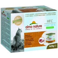 Almo nature HFC Natural Light Meal 4x50 g Thunfisch & Huhn von Almo Nature
