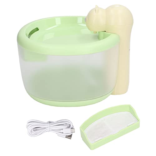 Automatischer Sensor, Kabelloser Katzen-Trinkbrunnen, Cartoon-förmiger 2,2 L Katzen-Wasser-Trinkbrunnen mit Lithium-Batterie für Zuhause (Alomejorvonwu06bgf-11) von Alomejor