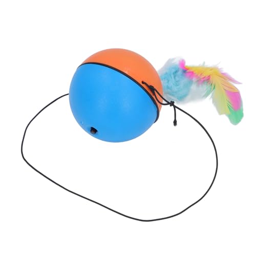 Elektrischer Kätzchenball, Automatisch, Interaktives Katzenballspielzeug für den Außenbereich, Interaktives Katzenballspielzeug mit Teaser-Puppe, Kleine Größe für den Elektrischer Kätzchenball, Automatisch, Interaktives Katzenballspielzeug für den Außenbereich, Interaktives Katzenballspielzeug mit Teaser-Puppe, Kleine Größe für den von Alomejor