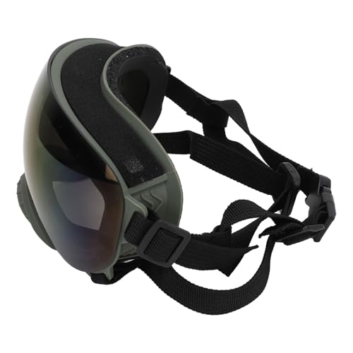 UV-Schutz-Sonnenbrille für Hunde, Bequeme Haustierbrille mit Verstellbarem Riemen, Anti-Beschlag-Atemloch, Modisches Aussehen für Mittelgroße oder Große Hunde (Blattrahmen, Blaue UV-Schutz-Sonnenbrille für Hunde, Bequeme Haustierbrille mit Verstellbarem Riemen, Anti-Beschlag-Atemloch, Modisches Aussehen für Mittelgroße oder Große Hunde (Blattrahmen, Blaue von Alomejor
