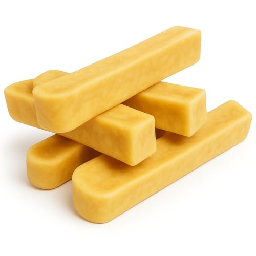 Hartkäse für Hunde – Extra Kleine 5 Stück – Natürlicher Kauknochen – Kaukäse zur Zahnpflege & Langen Kaudauer von Alp Chews