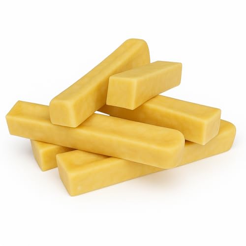Hartkäse für Hunde – Extra Kleine 6 Stück – Natürlicher Kauknochen – Kaukäse zur Zahnpflege & Langen Kaudauer von Alp Chews