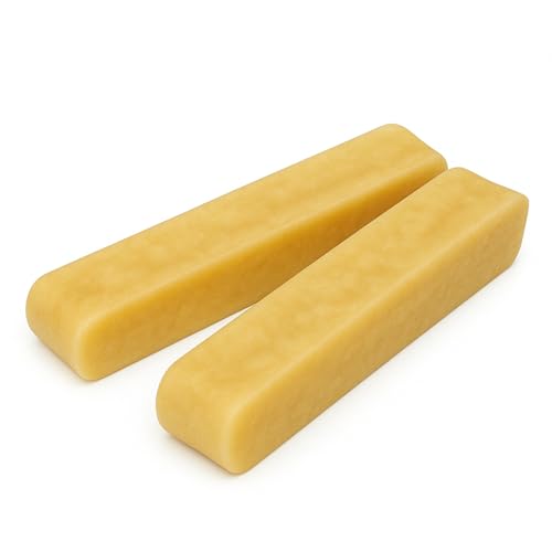 Hartkäse für Hunde – Extra Large 2 Stück – Natürlicher Kauknochen – Kaukäse zur Zahnpflege & Langen Kaudauer von Alp Chews