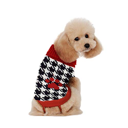 Alpha Dog AB5130 Strickpullover für Hunde, Größe S, 30 cm von Alpha Dog