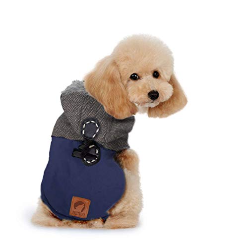Alpha Dog AB2450 Style Hundemantel, Größe XXXL, 50 cm, mit Kapuze von Alpha Dog