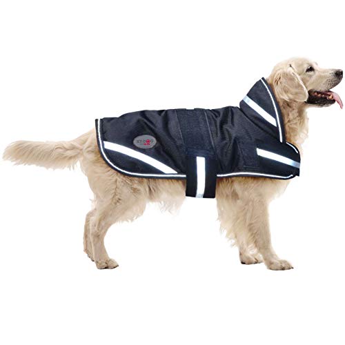 Alpha Dog Xt-Dog Mantel Schwarz & Weiß, 65 cm von Alpha Dog