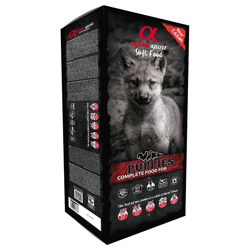 alpha spirit Semi-Moist Complete Puppies - Sparpaket: 2 x 9 kg von Alpha Spirit