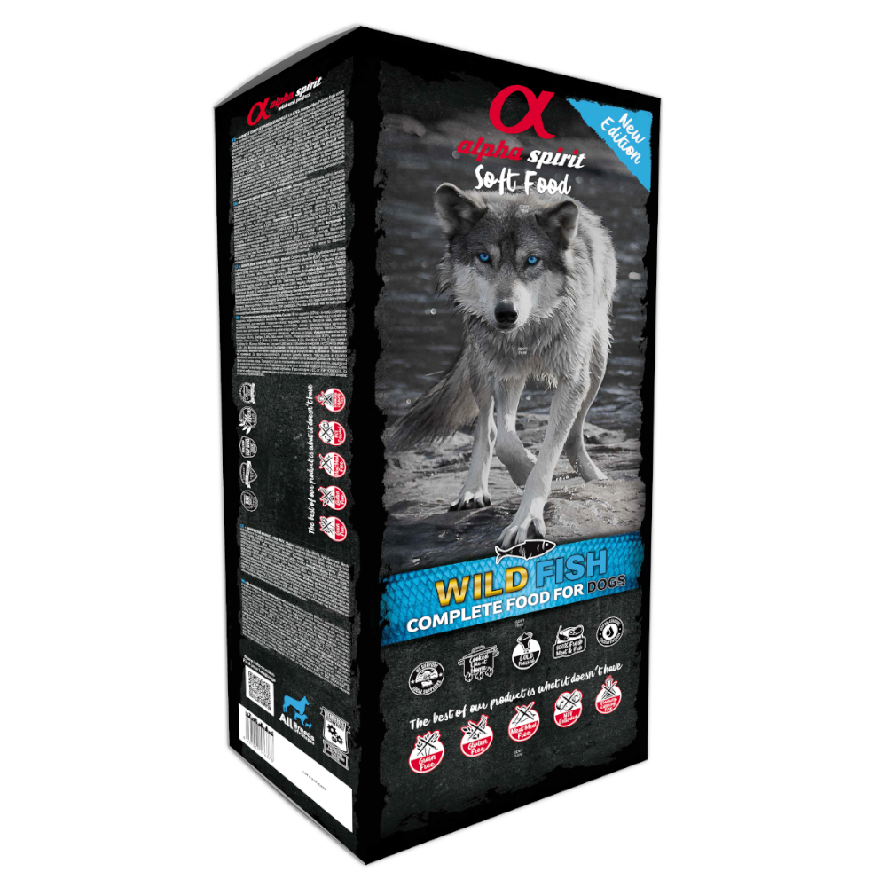 alpha spirit Complete Wild Fish - Sparpaket: 2 x 9 kg von Alpha Spirit