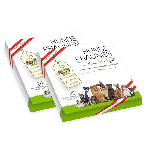 Alto - Premium Hunde-Pralinen vom Kalb | in hochwertiger Geschenk-Box | 100% Naturprodukt | besondere Hundeleckerlies - 2 Packungen von ALTO