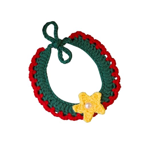 Altsuceser Verstellbare Haustier-Halsbekleidung, Winterschutz, Weihnachtshalsband, handgewebt, gehäkelt, Lätzchen, Kätzchen, Halskette, Schal, gestrickt, Schneemann, Weihnachtsmann, Kostüm, warm, Altsuceser Verstellbare Haustier-Halsbekleidung, Winterschutz, Weihnachtshalsband, handgewebt, gehäkelt, Lätzchen, Kätzchen, Halskette, Schal, gestrickt, Schneemann, Weihnachtsmann, Kostüm, warm, von Altsuceser