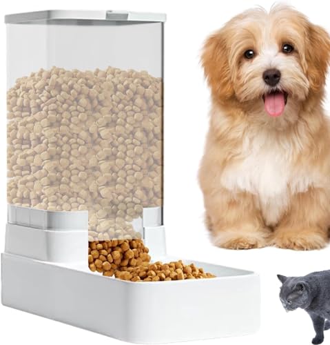Alulayu Automatischer Katzenfutterspender Hund Trinkbrunnen 3,8L Katzen Wasserspender Futterspender für Tränke Futter Große Kapazität Abnehmbarer Fassboden Für Haustiere Alulayu Automatischer Katzenfutterspender Hund Trinkbrunnen 3,8L Katzen Wasserspender Futterspender für Tränke Futter Große Kapazität Abnehmbarer Fassboden Für Haustiere von Alulayu