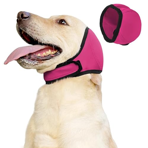 Alulayu Schwimm-Ohrenschützer für Hunde, wasserdicht, verstellbar, für kleine, mittelgroße und große Hunde, Welpen, rutschfest, verstellbar, für Haustierpflege, Bad, Feuerwerk Alulayu Schwimm-Ohrenschützer für Hunde, wasserdicht, verstellbar, für kleine, mittelgroße und große Hunde, Welpen, rutschfest, verstellbar, für Haustierpflege, Bad, Feuerwerk von Alulayu