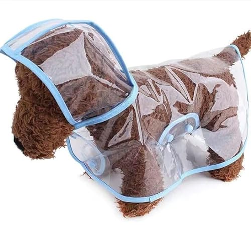 Alulayu Wasserdichter Hunde-Regenmantel mit durchsichtiger Kapuze, leichter EVA-Mantel für kleine, mittelgroße und große Hunde, rutschfeste Haustier-Regenjacke für Outdoor-Schutz Alulayu Wasserdichter Hunde-Regenmantel mit durchsichtiger Kapuze, leichter EVA-Mantel für kleine, mittelgroße und große Hunde, rutschfeste Haustier-Regenjacke für Outdoor-Schutz von Alulayu