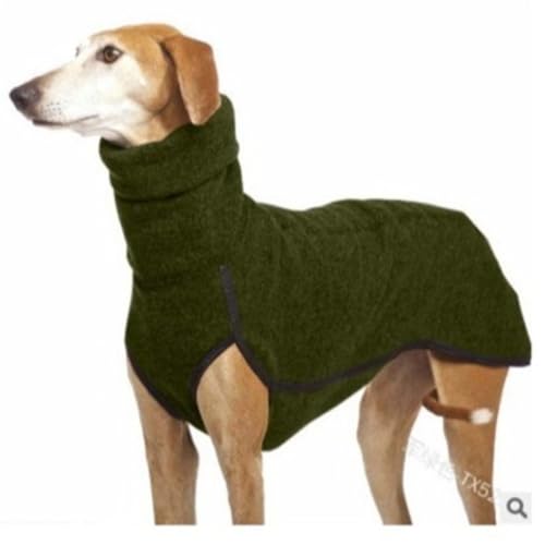 Alulayu Whippet Pullover, Windhund Mantel Aus Fleece für Große Hunde, Rollkragen Hundepullover Fleece-Hemd, Hunde Fleeceweste, Wintermantel für Hunde, Warmes Futter aus Polar Fleece Außenjacke für Hun Alulayu Whippet Pullover, Windhund Mantel Aus Fleece für Große Hunde, Rollkragen Hundepullover Fleece-Hemd, Hunde Fleeceweste, Wintermantel für Hunde, Warmes Futter aus Polar Fleece Außenjacke für Hun von Alulayu