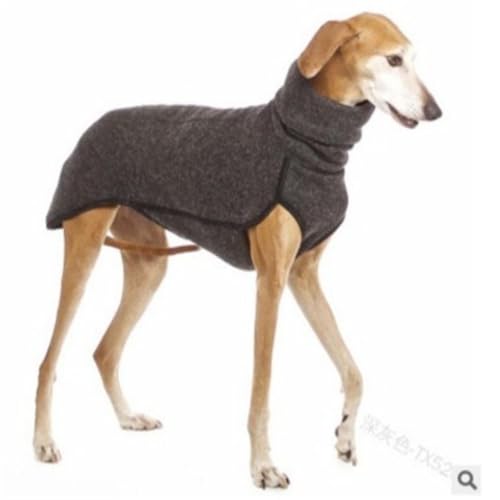 Alulayu Whippet Pullover, Windhund Mantel Aus Fleece für Große Hunde, Rollkragen Hundepullover Fleece-Hemd, Hunde Fleeceweste, Wintermantel für Hunde, Warmes Futter aus Polar Fleece Außenjacke für Hun Alulayu Whippet Pullover, Windhund Mantel Aus Fleece für Große Hunde, Rollkragen Hundepullover Fleece-Hemd, Hunde Fleeceweste, Wintermantel für Hunde, Warmes Futter aus Polar Fleece Außenjacke für Hun von Alulayu