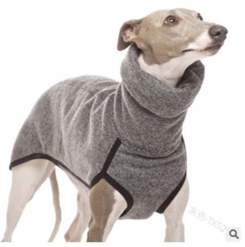 Alulayu Whippet Pullover, Windhund Mantel Aus Fleece für Große Hunde, Rollkragen Hundepullover Fleece-Hemd, Hunde Fleeceweste, Wintermantel für Hunde, Warmes Futter aus Polar Fleece Außenjacke für Hun Alulayu Whippet Pullover, Windhund Mantel Aus Fleece für Große Hunde, Rollkragen Hundepullover Fleece-Hemd, Hunde Fleeceweste, Wintermantel für Hunde, Warmes Futter aus Polar Fleece Außenjacke für Hun von Alulayu
