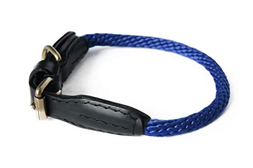 Alvalley Lederhalsband mit Schnalle 3/4 in Stärke x 66 cm lang, dunkelblau von Alvalley LLC