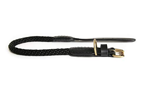 Alvalley Lederhalsband mit Schnalle 3/4 in Stärke x 66 cm lang, schwarz von Alvalley LLC