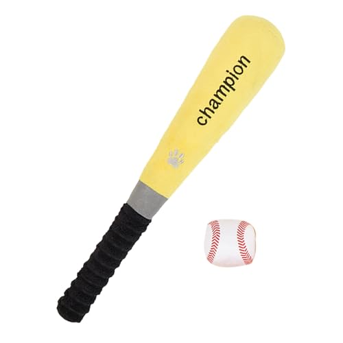 Baseballschläger-Hundekauspielzeug,Plüsch-Baseball-Hundespielzeug, Eingebautes quietschendes Katzen- und Hunde-Baseballschlägerspielzeug, Leckerli-Spielzeug, Hundetraining, interaktives Plüschspielzeu Baseballschläger-Hundekauspielzeug,Plüsch-Baseball-Hundespielzeug, Eingebautes quietschendes Katzen- und Hunde-Baseballschlägerspielzeug, Leckerli-Spielzeug, Hundetraining, interaktives Plüschspielzeu von Alwida