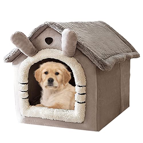 Outdoor-Wildkatzenhaus Für Mehrere Katzen, Langlebiges Und Wasserdichtes Warmes Kleines Hundehaus, Abnehmbares Und Waschbares Hundehaus-Katzenbett Mit Schneller Und Einfacher Montage, Outdoor-Hundehau von Alwida