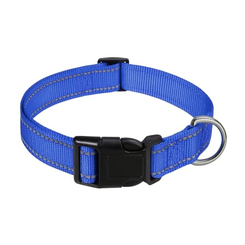 Reflektierendes Haustierhalsband, reflektierendes Haustierhalsband, verstellbares Hundehalsband mit Nylonschnalle, atmungsaktive halsbänder für mittelgroße Hunde, bequem für Verschiedene Hunde Reflektierendes Haustierhalsband, reflektierendes Haustierhalsband, verstellbares Hundehalsband mit Nylonschnalle, atmungsaktive halsbänder für mittelgroße Hunde, bequem für Verschiedene Hunde von Alwida