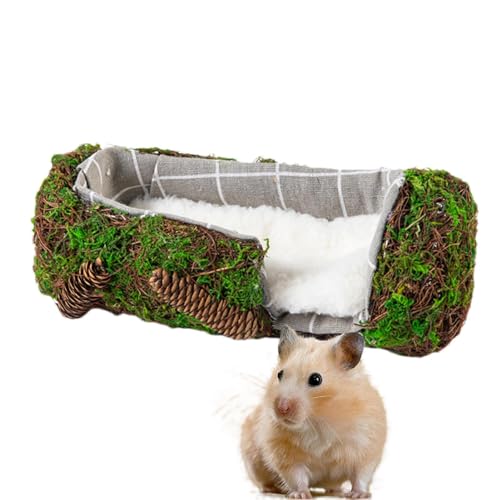 Small Animal Bed, Kettle Cylinder Shape Hamster Bed, Warm Hamster Hideout, Comfortable Furry Winter Hideout, Bunny Hideout Soft Warm Thick, Detachable and Easy to Clean Pet Supplies von Alwida