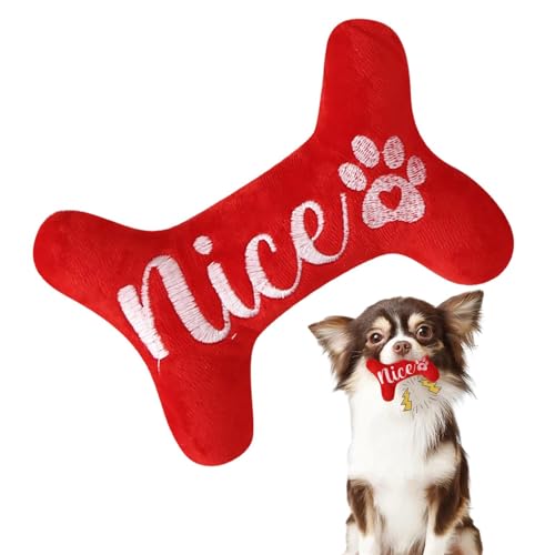 Weihnachtsmann-Katzenspielzeug, weihnachtliches Kauspielzeug für Hunde | Weihnachts-Hundespielzeug für aggressive Kauer - Plüschspielzeug zur Linderung von Langeweile mit Quietscher-Welpen, interaktiv Weihnachtsmann-Katzenspielzeug, weihnachtliches Kauspielzeug für Hunde | Weihnachts-Hundespielzeug für aggressive Kauer - Plüschspielzeug zur Linderung von Langeweile mit Quietscher-Welpen, interaktiv von Alwida