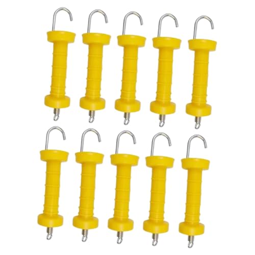 Amagogo 10x Electric Zaun Spring Gate verhandelt Isolatoren, Ranch Zaunzubehör, Ersetzen Sie den Teil der Hochdienst für Gartenlandwirtschaft von Amagogo