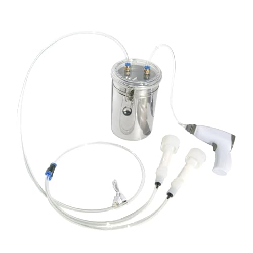 Amagogo 2 Liter Wiederaufladbare Ziegen/Schafmelkmaschine mit Tragbarer Vakuumpumpe Amagogo 2 Liter Wiederaufladbare Ziegen/Schafmelkmaschine mit Tragbarer Vakuumpumpe von Amagogo
