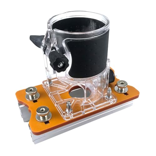 Amagogo 2 in 1 Schlitzhalter Schrank Elektrowerkzeuge Teile Metall Unsichtbare Befestigungselemente Panel für Schrankschneidemaschine, Ohne Stellungsregler von Amagogo