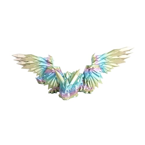 Amagogo 3D-Gedruckter Drache mit beweglichen Gelenken, realistischer, lebensechter, voll beweglicher Drache, flexibel, für Kinder, Jungen, bunt Amagogo 3D-Gedruckter Drache mit beweglichen Gelenken, realistischer, lebensechter, voll beweglicher Drache, flexibel, für Kinder, Jungen, bunt von Amagogo