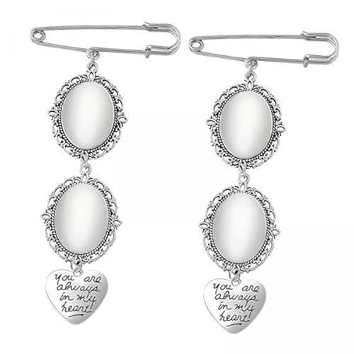 Amagogo 3X 2X Hochzeitsstrauß Foto Charms, Brautstrauß Charms, Anhänger Bilderrahmen Gedenkfoto Charms Zur Erinnerung, Bräutigam, Braut Amagogo 3X 2X Hochzeitsstrauß Foto Charms, Brautstrauß Charms, Anhänger Bilderrahmen Gedenkfoto Charms Zur Erinnerung, Bräutigam, Braut von Amagogo